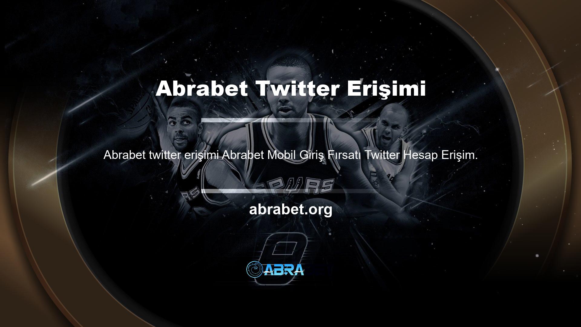 Abrabet sitesi, özellikle bahis severleri rahatsız etmeden Twitter hesabı doğrultusunda, birçok kişi tarafından tercih edilir