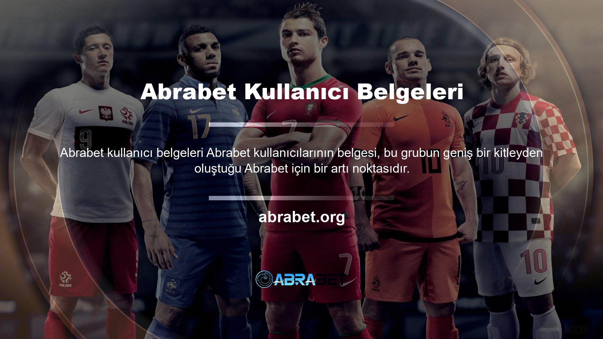 Güvenilir Abrabet bahis sitesinde bahislerinizi yapın